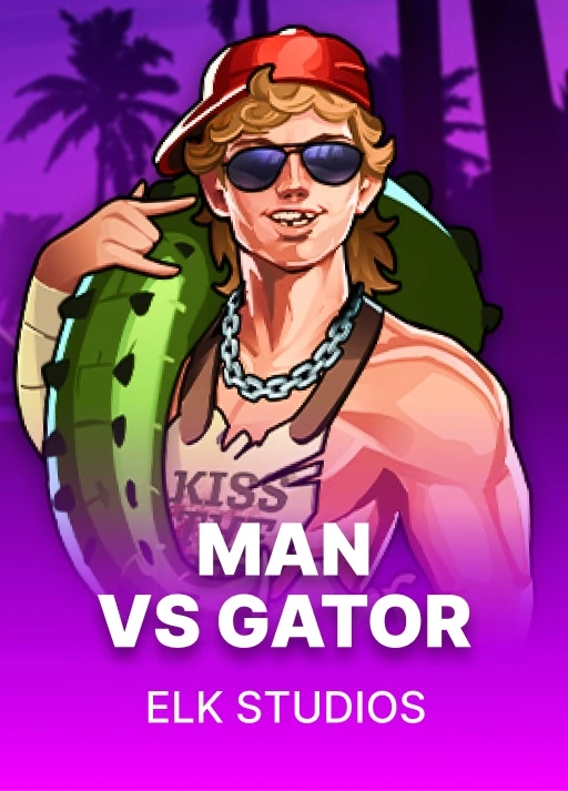 image Man vs Gator