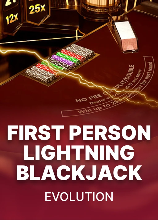 image First Person Lightning Blackjack