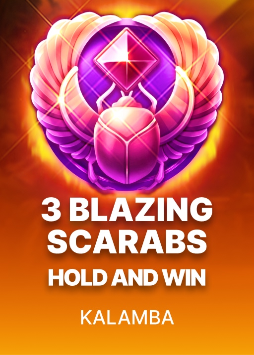 [칼람바] Kalamba 3 Blazing Scarabs Hold and Win