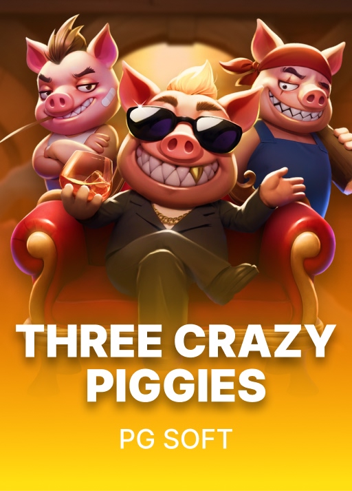 image Three Crazy Piggies