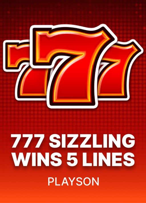 Playson 777 Sizzling Wins: 5 lines