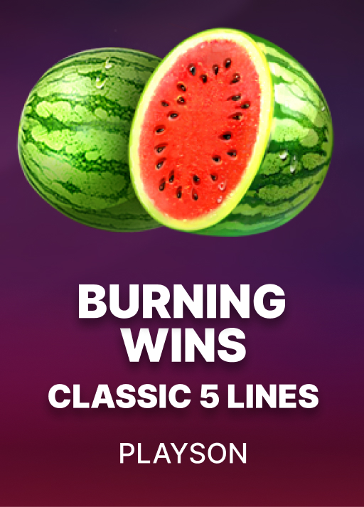 Playson Burning Wins: classic 5 lines