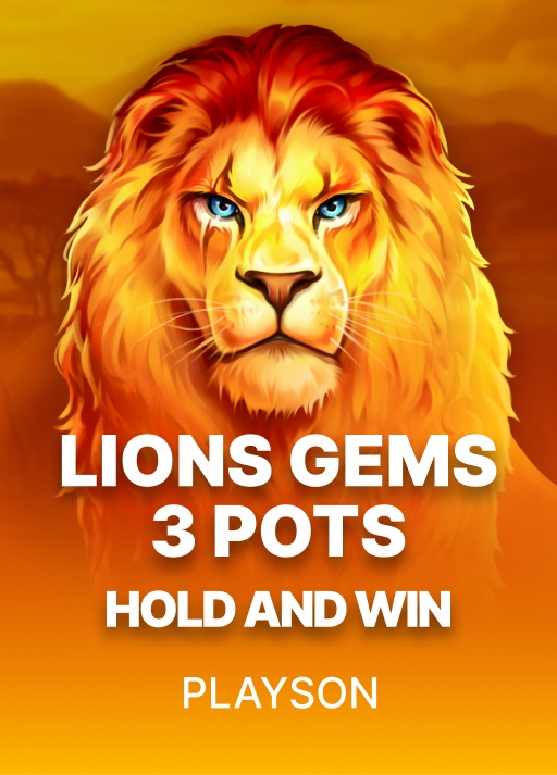 Playson Lion Gems 3 Pots: Hold and Win
