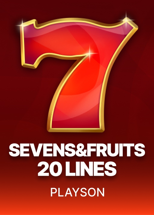 Playson Sevens&Fruits: 20 Lines