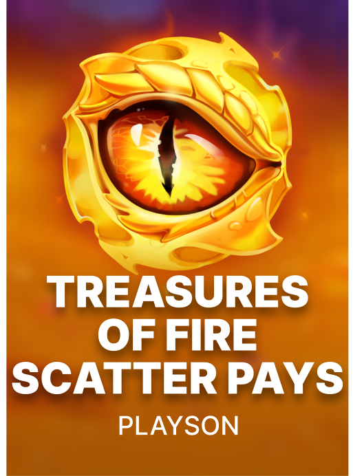 Playson Treasures of Fire: Scatter Pays