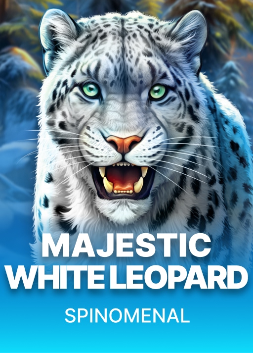 image Majestic White Leopard