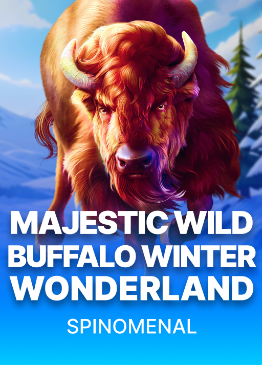 image Majestic Wild Buffalo - Winter Wonderland