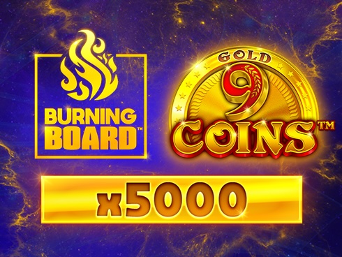 [와즈단] Wazdan 9 Coins Gold Burning Board