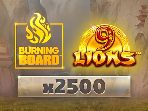 [와즈단] Wazdan 9 Lions Burning Board