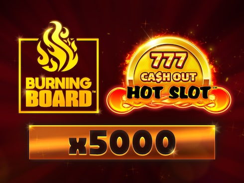 image Hot Slot: 777 Cash Out Burning Board