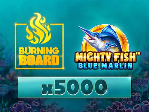 image Mighty Fish: Blue Marlin Burning Board