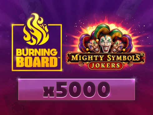 [와즈단] Wazdan Mighty Symbols: Jokers Burning Board
