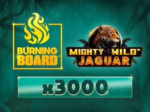 [와즈단] Wazdan Mighty Wild: Jaguar Burning Board