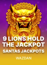 9 라이온스 [9 Lions Hold the Jackpot Santas Jackpots]
